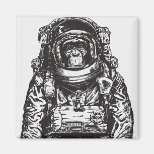 Íman Macaco Astronauta