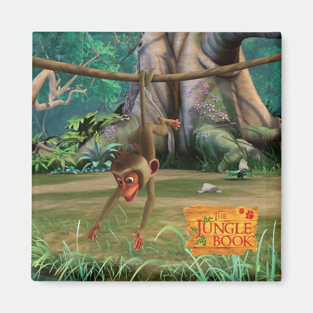 Íman Macaco-Bebê (Frente)