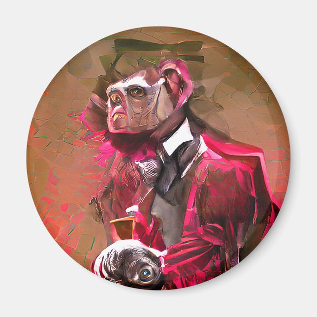 Íman Macaco Butler (Frente)