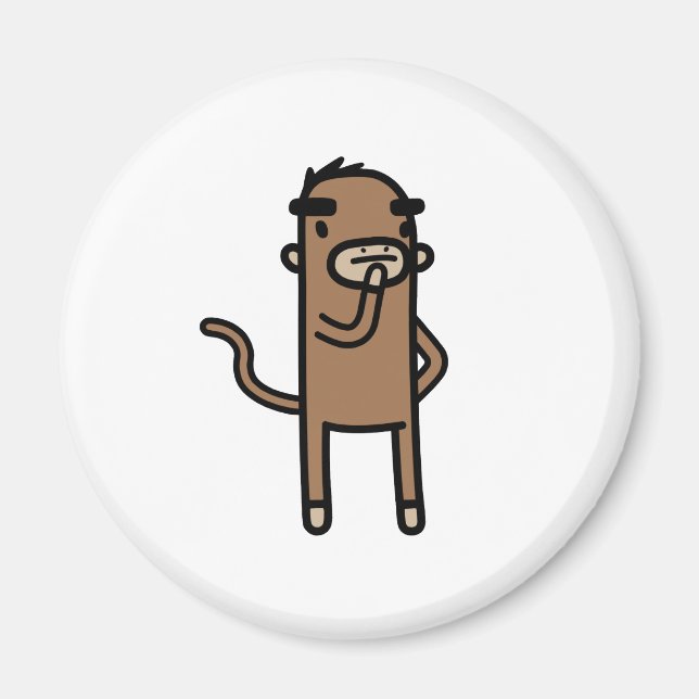 Íman Macaco de Concentração (Frente)