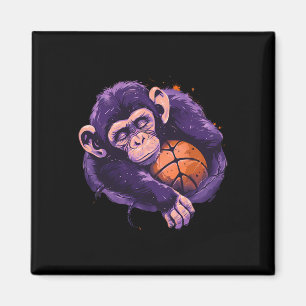 Íman Macaco de Esboço Arte Animal Desenho Amante de Esb