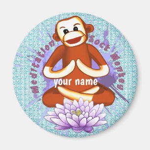 Íman Macaco de Meia Lotus 