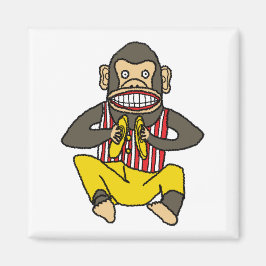 Íman Macaco De Palmas, Brinquedo Vintage