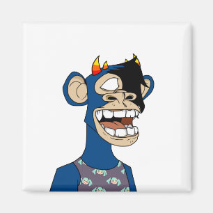 Íman macaco entediado