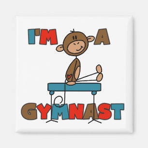 Íman Macaco Eu sou um Ginasta