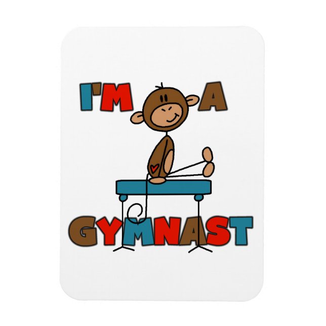 Íman Macaco Eu sou um Ginasta (Vertical)