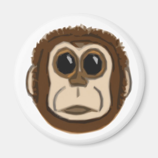 Íman Macaco Face Magnético (Frente)