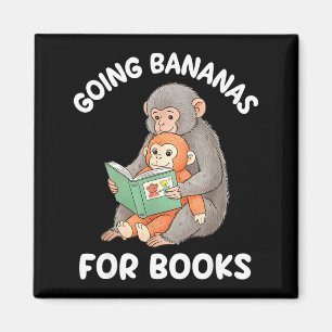 Íman Macaco golpeado com livro engraçado leitura nacion