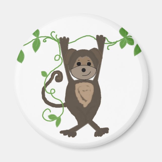 Íman Macaco nas Videiras (Frente)