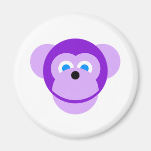 Íman macaco roxo
