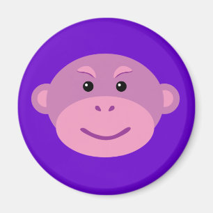 Íman Macaco roxo
