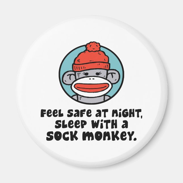 Íman Macaco Sock (Frente)