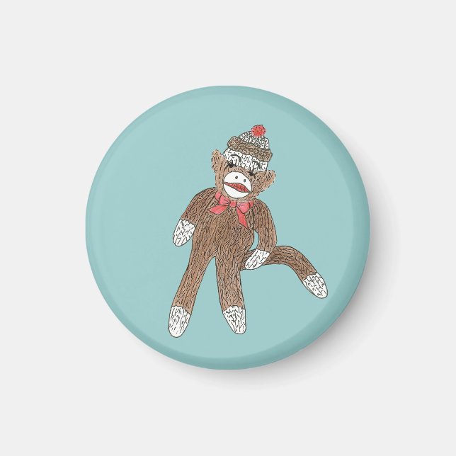 Íman Macaco Sock (Frente)