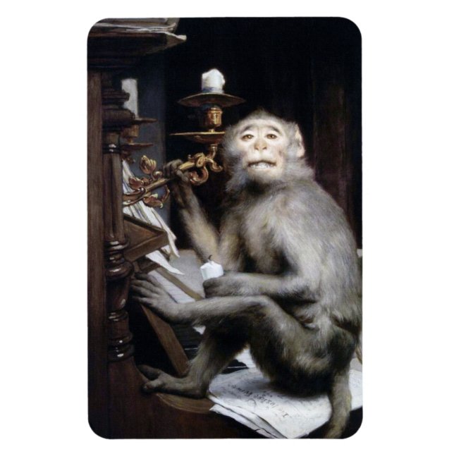 Íman Macaco sorridente (Vertical)