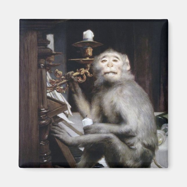 Íman Macaco sorridente (Frente)
