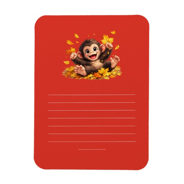 Íman Macaco Sorridente com Olhos Grandes Tropical Diver (Vertical)