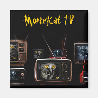 Íman MacacoCat TV Magnet
