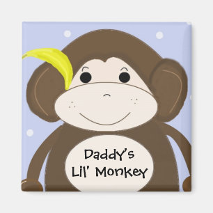 Íman Macaquinho Com Dito Fofo