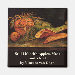 Íman Maçãs, Carne e um Pão por Vincent van Gogh