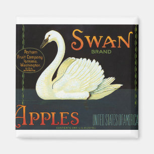 Íman Maçãs de Marca Swan