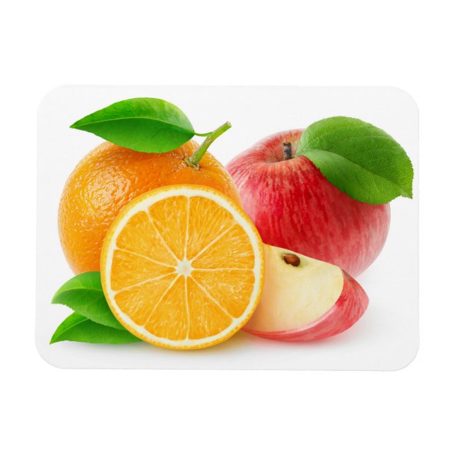 Íman Maçãs e laranjas (Horizontal)