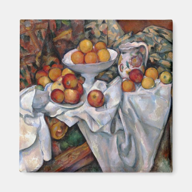 Íman Maçãs e Laranjas, Paul Cezanne, 1895-1900 (Frente)