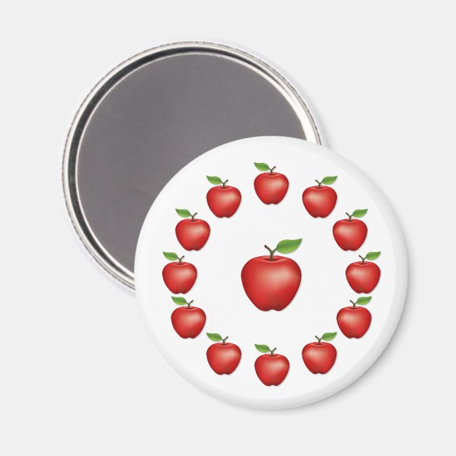 Íman Maçãs, Red Delicious (Front/Back)