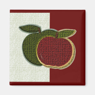 Íman Maçãs Texturizadas (menta/cranberryi)