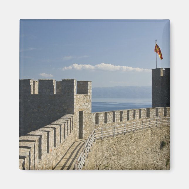 Íman MACEDÔNIA, Ohrid. Castelo Car Samoil - Castelo 2 (Frente)