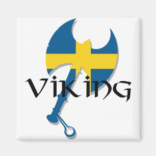 Íman Machado da bandeira da suecia de Viking do sueco