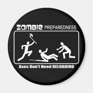 Íman Machados da prontidão do zombi que recarregam o