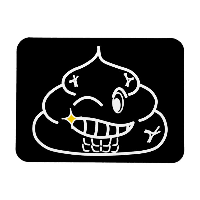 Íman Macho Poop - Brootsch, PooPoo (Horizontal)