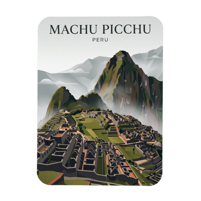 Íman Machu Picchu Peru (Vertical)