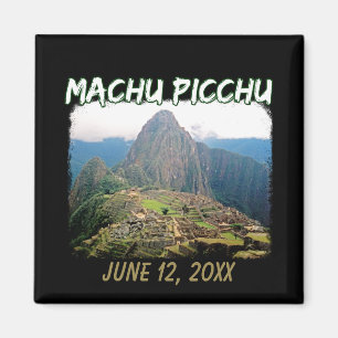 Íman Machu Picchu Peru - Montanha Huayna Picchu