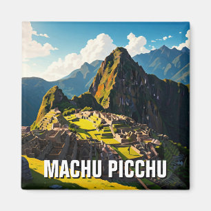 Íman Machu Picchu Peru Viagem Souvenir