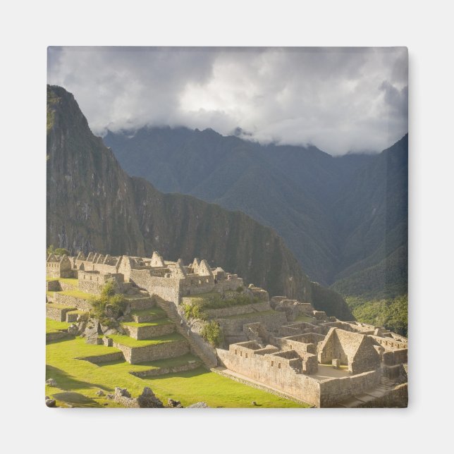 Íman Machu Picchu, ruínas antigas, mundo da UNESCO 4 (Frente)