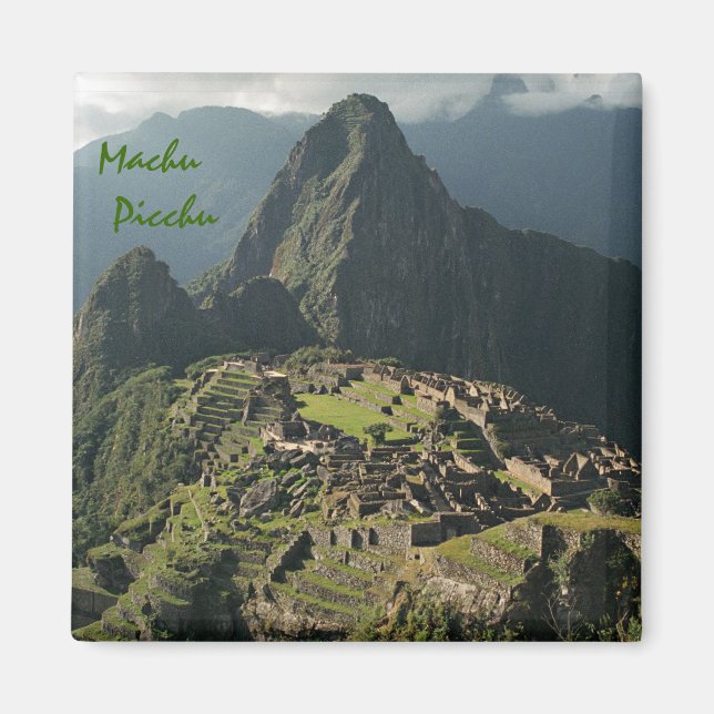 Íman Machu Picchu Souvenir Refigerator Magnet (Frente)