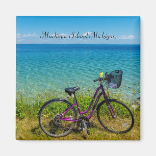 Íman Mackinac Island Bike Magnet