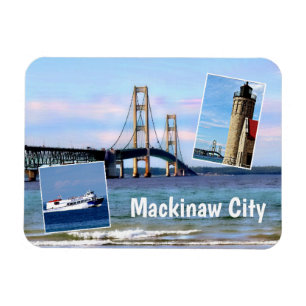 Íman Mackinaw City Magnet