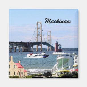 Íman Mackinaw City Magnet