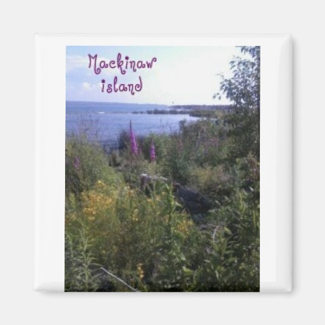 Íman Mackinaw Island Magnet (Frente)