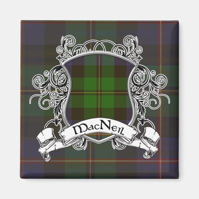 Íman MacNeil Tartan Shield (Frente)