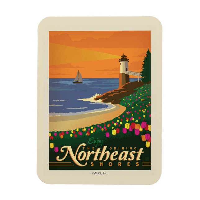 Íman Macy's Flower Show | Nordeste (Vertical)