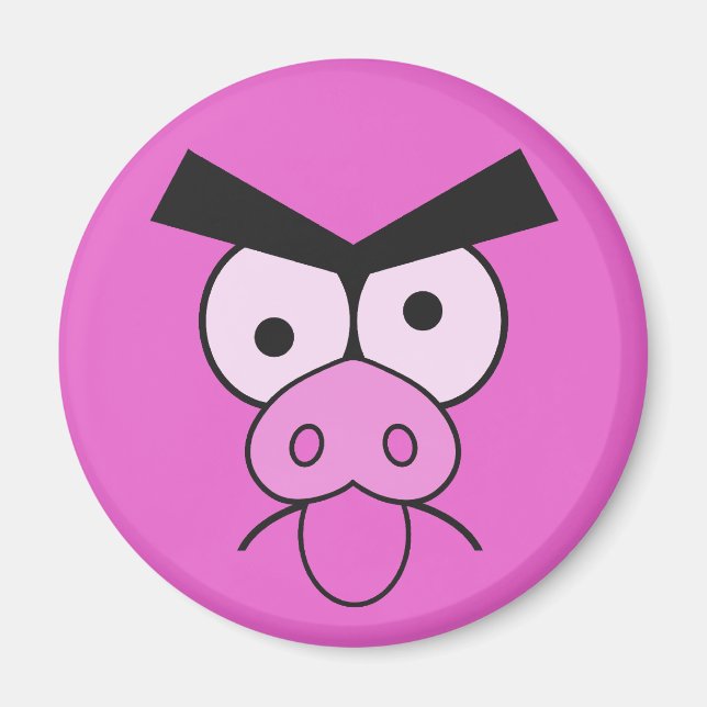 Íman Mad Pig Magnet (Frente)