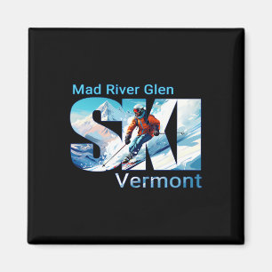 Íman Mad River Glen Legal Esqui Ski ao ar livre