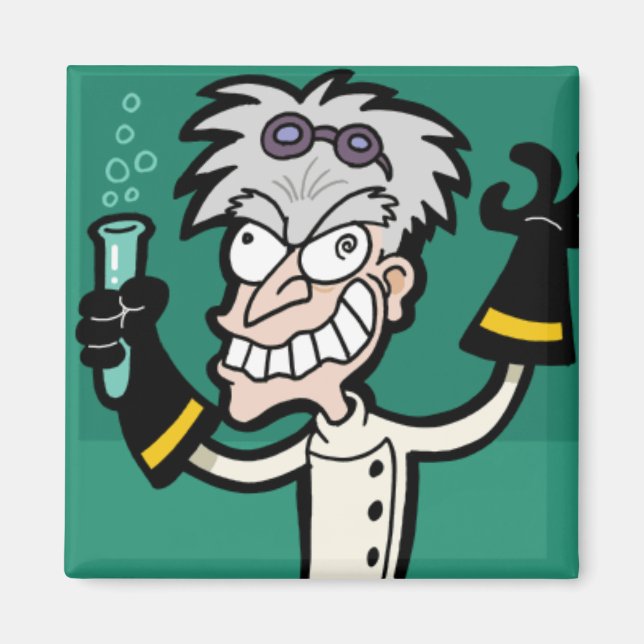 Íman Mad Scientist Magnet (Frente)