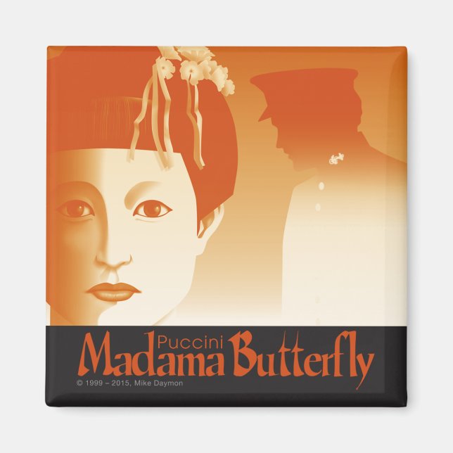 Íman Madama Butterfly! Ópera (Frente)