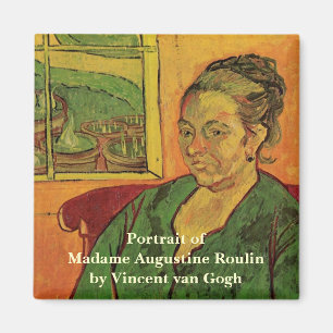 Íman Madame Augustine Roulin por Vincent van Gogh