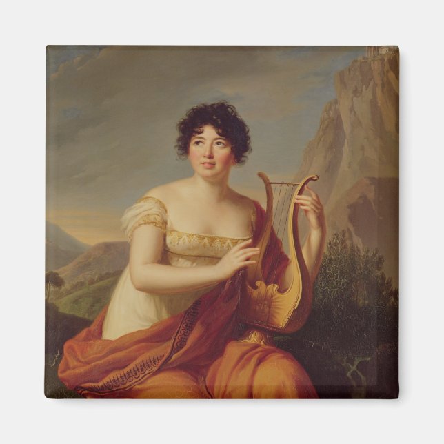 Íman Madame de Stael como Corinne (Frente)