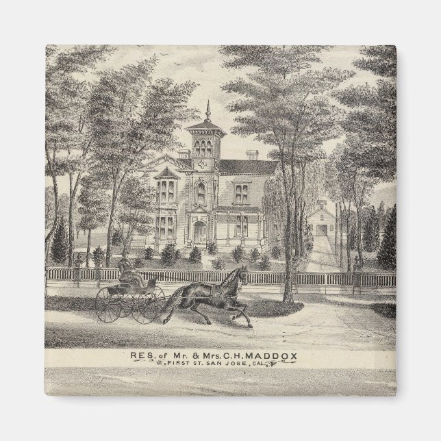 Íman Maddox, residências Knox (Frente)